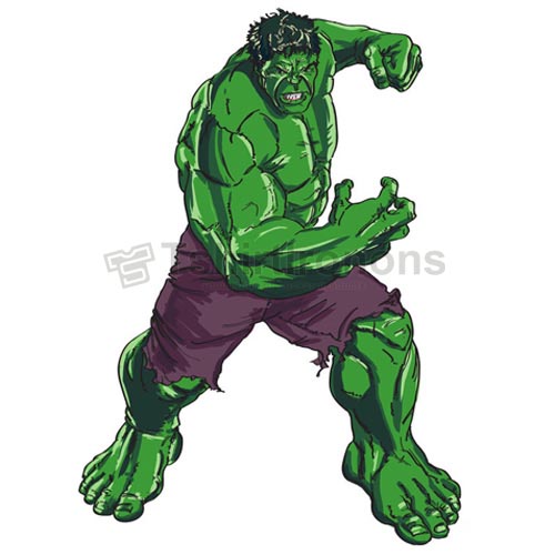 Hulk T-shirts Iron On Transfers N4538